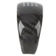 thumbnail image 2 of Gear Shift Lever Knob Cover Carbon Fiber 6 Speed Stylish Smoother Rugged Gear Shift Knob Cover Trim For 370Z Z34, 2 of 5