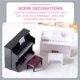 thumbnail image 4 of 1 Set Miniatura Piano Pequeño Piano Toy Toy Micro Paisaje Decoración Adorno, 4 of 8