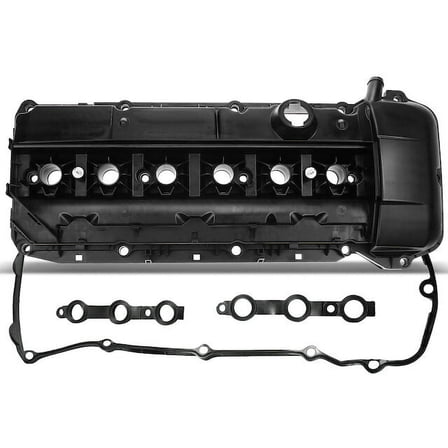 Valve Cover - Compatible with 2003 - 2005 BMW 525i Base 2.5L 6-Cylinder M54 2004