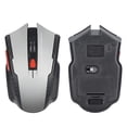 thumbnail image 4 of wirelessly Game Mouse, Ergonomic Computer Mouse for Gaming, Laptop Optical Mouse 2.4GHz 6 Keys DPI Adjustable Black White, 4 of 8