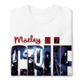 thumbnail image 3 of Motley Crue - 1987 Tour Vintage Jumbo Print Unisex Sweatshirt - White - Medium, 3 of 5