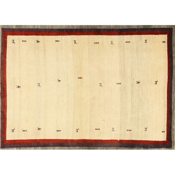 Ahgly Company Machine Washable Indoor Rectangle Contemporary Sun Yellow Area Rugs, 2' x 3'