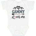 thumbnail image 3 of Inktastic Gammy Loves Me Grandchild Girls Baby Bodysuit, 3 of 5