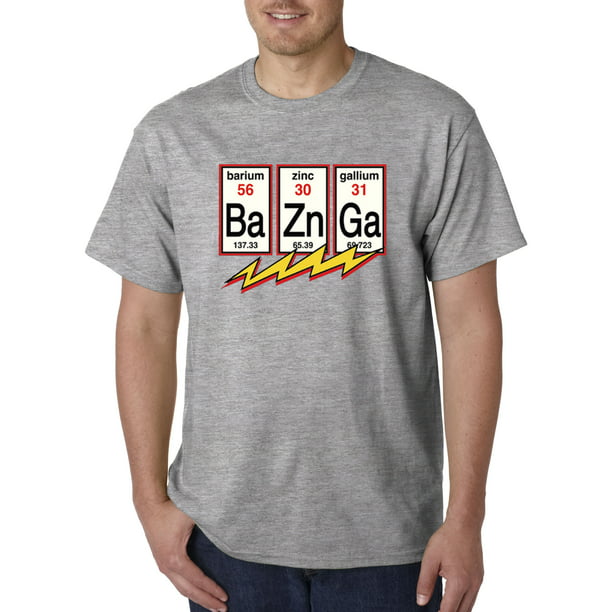 New Way - 685 - Unisex T-Shirt Ba Zn Ga Bazinga Big Bang Theory Flash ...