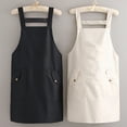 thumbnail image 2 of KEINXS Waterproof And Oil-Proof Thickened Strap Apron | Double Flip Large-Capacity Storage Pocket | Kitchen Cleaning Overalls | Advertising Custom Printing Waist | Wear-Resistant And Wash, 2 of 6
