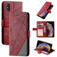 thumbnail image 1 of Funda de piel para iPhone Xs/X, color rojo, 1 of 5