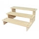 thumbnail image 5 of Estante de exhibición de madera, soporte de exhibición para objetos coleccionables, decoración sencilla y duradera. 3 capas 30cm, 5 of 9