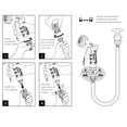 thumbnail image 4 of Eden 94833 Pro Metal 6-Pattern Front Trigger Nozzle, 4 of 4