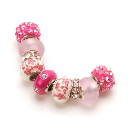- Darice Mix & Mingle Pink Mix Beads, 1 Each