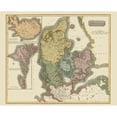 thumbnail image 3 of Thomson 24x20 Black Modern Framed Museum Art Print Titled - Scandinavia Denmark - Thomson 1817, 3 of 5