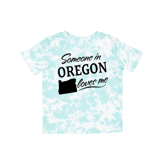 Inktastic Someone in Oregon Loves Me Boys or Girls Toddler T-Shirt