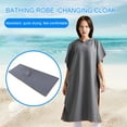 thumbnail image 6 of vnanda Microfibre Surf Poncho Changing Robe Towel Poncho Breathable Super Soft Highly Absorbent Quick Dry Extra Long Changing Towel, 6 of 8