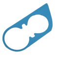 thumbnail image 3 of Reemplazo de gamuza de la cubierta del panel de la taza de agua del coche de 2 mm de espesor para Chevrolet Camaro 2016-2021 LHDBlue, 3 of 5
