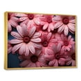 thumbnail image 2 of Designart "Harmonious Pink Daisy Bloom II" Daisies Floater Framed Canvas Prints, 2 of 5