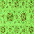 thumbnail image 1 of Ahgly Company Indoor Square Abstract Green Modern Area Rugs, 4' Square, 1 of 4