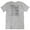 Gray, variant on Kind Heart Fierce Mind Brave Spirit Encouraging T-Shirt for Women (Distressed) Navy