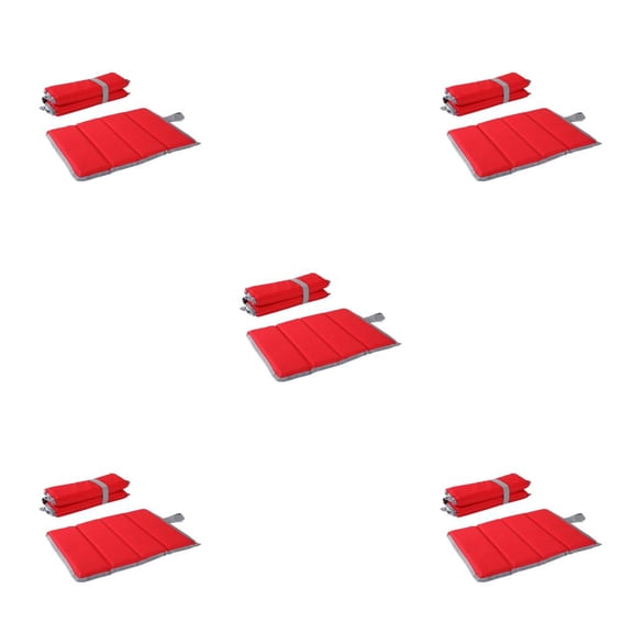 Toystoory Colchoneta para sentarse portátil de 4 pliegues para acampar, senderismo, Picnic, cojín de asiento a prueba de humedad, almohadilla Type5 NO5