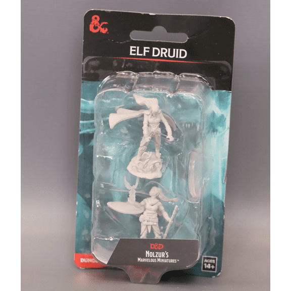 Dungeons and Dragons: Nolzur's Marvelous Unpainted Miniatures Female Elf Druid