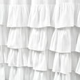 thumbnail image 4 of Allison Ruffle Shower Curtain White Single 72X72, 4 of 5