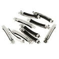 thumbnail image 3 of Pasadores Franceses de metal plateado Yuyangstore 10 Piezas 100 Mm para Mujer, 3 of 8