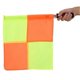 thumbnail image 5 of Football Referee Flag, 2 Pieces Referee Linesman Flags with Storage Bag, Exquisite Craftsmanship for Sports Competition Football Hockey Training, 5 of 5
