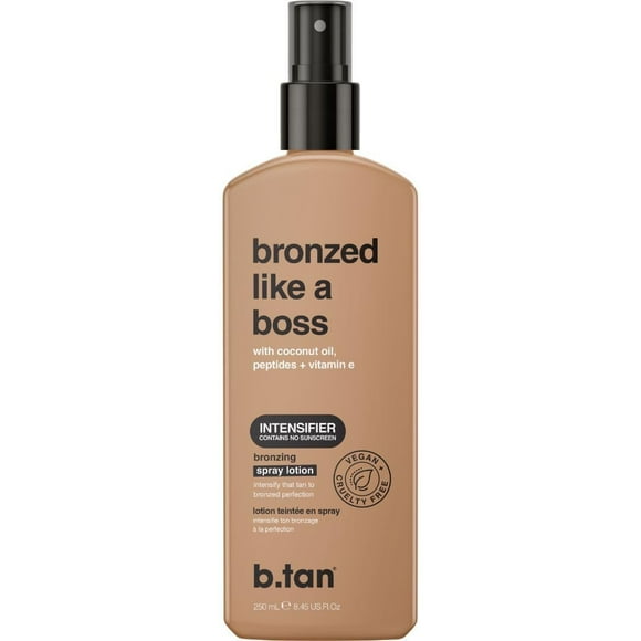 Loción bronceadora en aerosol b.tan Bronzed Like a Boss 250 ml