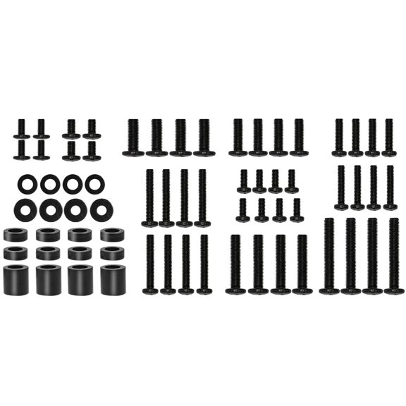 HDTV Mounting Screw Set For HDTV Stand Monitor Wall Mount Screws With Washer Spacer Standard Hardware