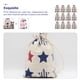 thumbnail image 3 of 12 bolsas de dulces con cordón y bandera patriótica estadounidense para el Día de la Independencia., 3 of 6