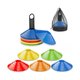 thumbnail image 1 of Pack 50 Conos Entrenamiento Futbol Agilidad + Porta Platos Belug, Multicolor, 1 of 5