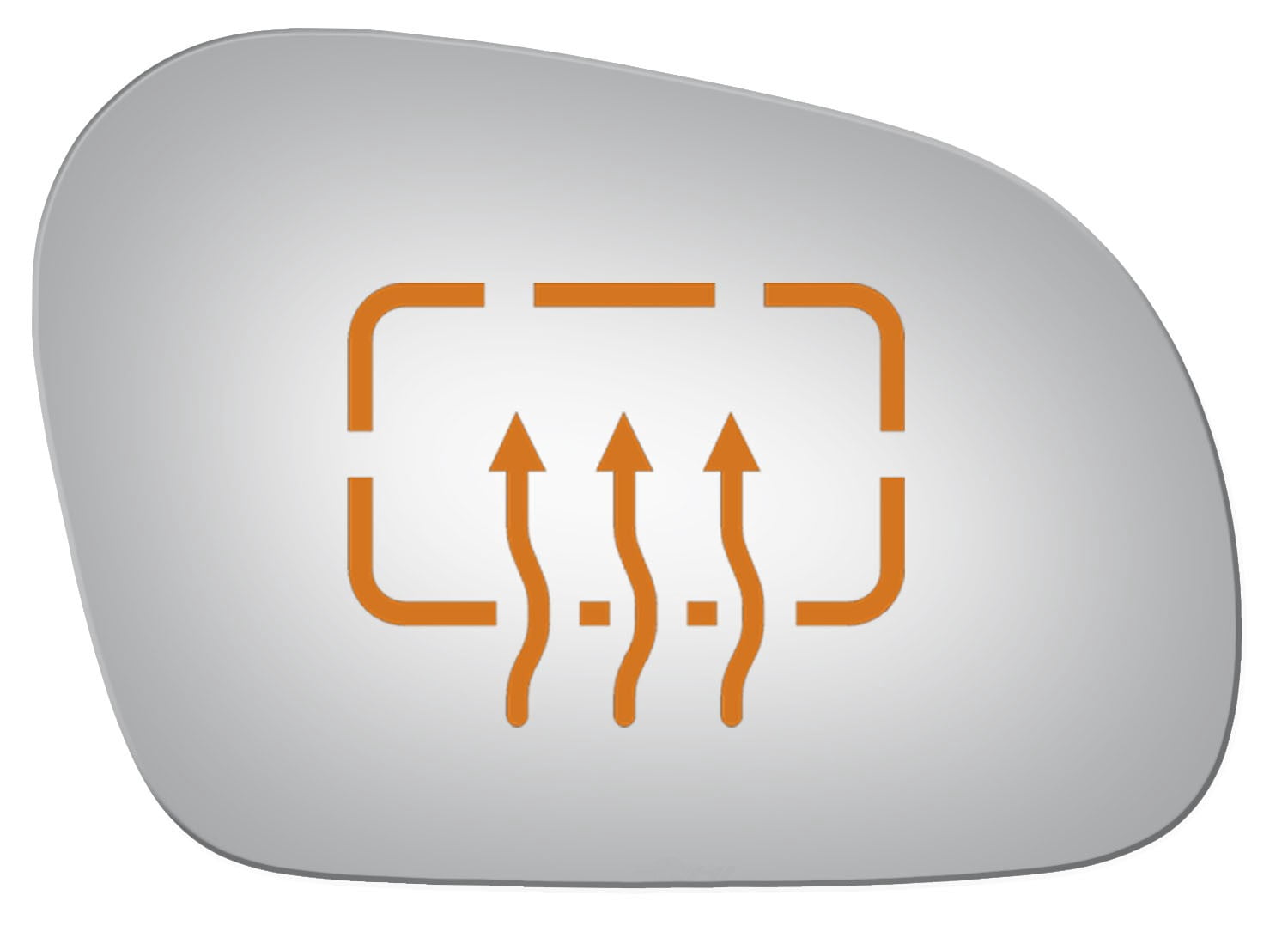 Burco Side View Mirror Replacement Glass - Clear Glass - 3583H