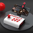 thumbnail image 3 of Gamepad Portátil 3 Modos Conexión Joystick para Juegos para PS4/PS3/PC (blanco + Rojo), 3 of 8