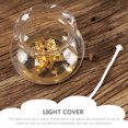 thumbnail image 3 of Shisuyan Kerosene Lamp Cover Clear Glass Adjustable Light 1Pcs 6in Bottom Diameter, 3 of 7