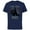 Navy, variant on Star Wars Darth Vader I Am Your Papà Retro La Festa del Papà - Short Sleeve Cotton T-Shirt for Adults - Customized-Black