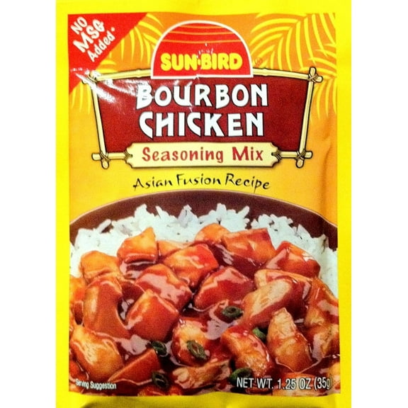 Sunbird Mix Chicken Bourbon Seasoning Mix, 1.25 Ounce (Pack of 12) H1