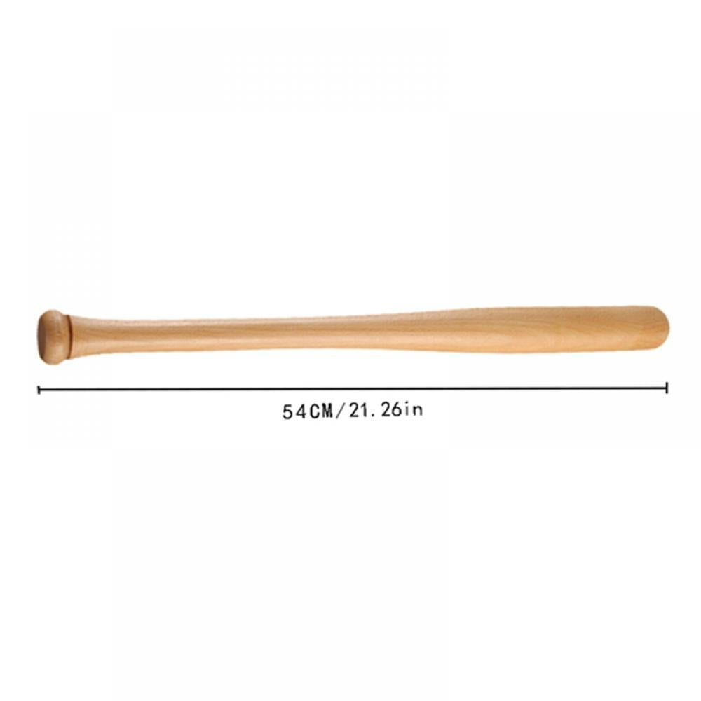 Sarpico Adult Wooden Baseball Bat 54cm Sophora Japonica Hardball Bat