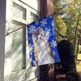 thumbnail image 2 of Shih Tzu Winter Snowflakes Holiday Flag Canvas House Size, 2 of 2