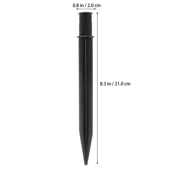 8pcs Ground Spike Lawn Lamp Ground Plug Corrosion Resistant Landscape Lighting Ground Spike