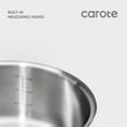 thumbnail image 5 of Carote 7 Pcs Stainless Steel Saucepan Set, Saucepans with Detachable Handle, Oven Safe, Induction Ready, Stackable Cookware, Kitchen Cooking Set, 5 of 7