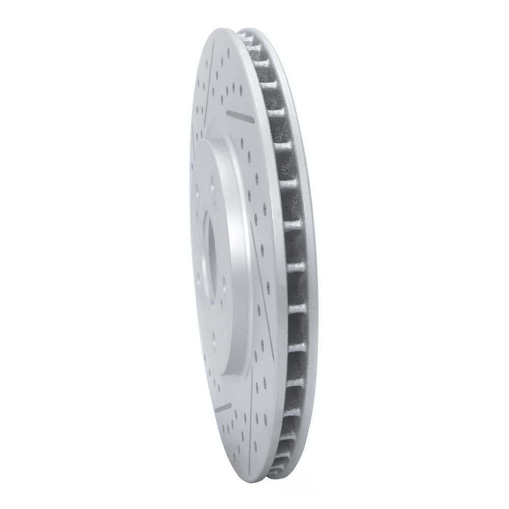 Dynamic Friction Company 830-58012L DFC Geoperformance Rotor - Drilled and Slotted