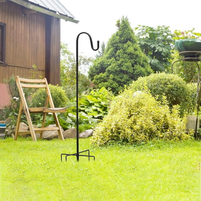 Agiferg Shepher d Hooks With 5 Prongs Base for Bird Feeders Lanterns Wedding Baskets