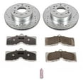 thumbnail image 3 of PowerStop Front/Rear Z26 Street Warrior Carbon-Fiber Ceramic Brake Pad and Drilled and Slotted Rotor Kit Fits: CHEVROLET Select Models K2596-26, 3 of 9