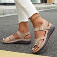 thumbnail image 6 of Women's Comfortable Summer Sandals - Open Toe Walking Shoes for Beach Vacation Dressy, 6 of 13