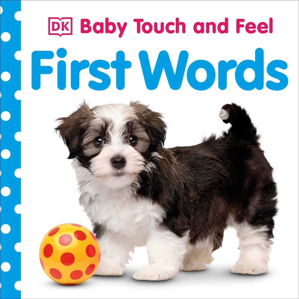 Pre-Owned Baby Touch and Feel First Words: An Interactive Language Development Board Book (Board Book) - Walmart.com