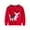 Red, variant on Zwiiyzr Toddler Baby Boy Girl Christmas Sweater Pullover Reindeer Snowman Sweatshirts Knit Tops for 2-7 Years Blue