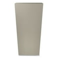 thumbnail image 4 of 34.5 in. x 12.63 in. x 81.13 in. Six Shelf Metal Bookcase - Putty, 4 of 4