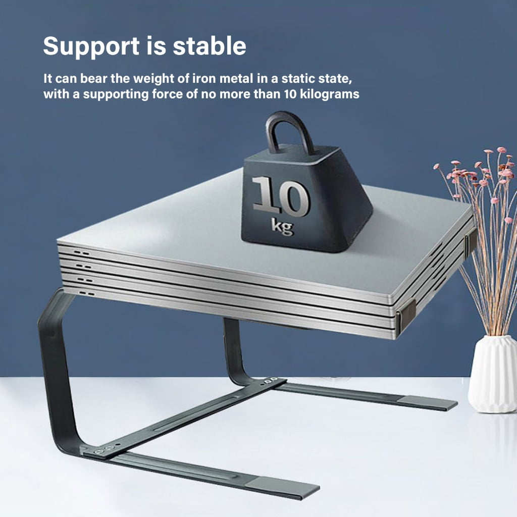 Laptop Desk Stand Adjustable Laptop Stand Metal Laptop Holder Stand Ergonomic Computer Holder Laptop Risers Computer