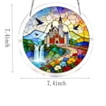 thumbnail image 4 of Acrylic Puzzles Sun Catcher Window Hanging, Colorful Jigsaw Sun Catcher Kit for Adults, Stained Glass Acrylic Puzzle Decoration for Women Mom Birthday Gift, Home Garden Decor, 4 of 6