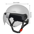 thumbnail image 2 of Casco de bicicleta eléctrica casco de seguridad en ciclismo transpirable ligero casco de bicicleta forro desmontable accesorios de ciclismo, 2 of 8