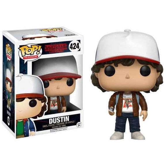 Stranger Things Funko POP! TV Dustin Henderson Vinyl Figure [Brown Jacket]