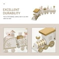 thumbnail image 3 of Minkissy Creative Desktop Decoration Train Shape Wooden 1Pack, 3 of 8